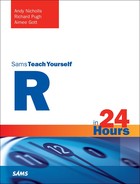 Cover image for Sams Teach Yourself R in 24 Hours