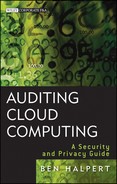 Cover image for Auditing Cloud Computing: A Security and Privacy Guide