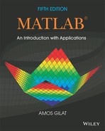 MATLAB: An Introduction with Applications 5th Edition 