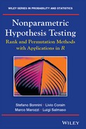Nonparametric Hypothesis Testing: Rank and Permutation Methods with Applications in R 