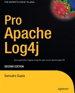 Pro Apache Log4j, Second Edition 