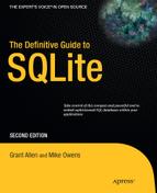 The Definitive Guide to SQLite, Second Edition 