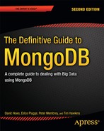 Cover image for The Definitive Guide to MongoDB: A complete guide to dealing with Big Data using MongoDB, Second Edition
