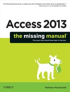 Access 2013: The Missing Manual by Matthew MacDonald