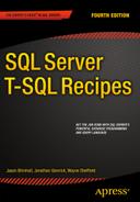 Cover image for SQL Server T-SQL Recipes, Fourth Edition