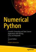 Numerical Python : Scientific Computing and Data Science Applications with Numpy, SciPy and Matplotlib 