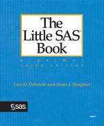 The Little SAS® Book: A Primer, Third Edition 