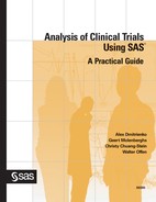 Analysis of Clinical Trials Using SAS 