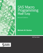 SAS® Macro Programming Made Easy, Second Edition 