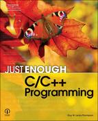 Just Enough C/C++ Programming 
