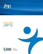 Using JMP 10 