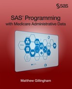 Cover image for SAS Programming with Medicare Administrative Data, 2nd Edition