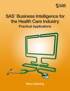Cover image for SAS Business Intelligence for the Health Care Industry