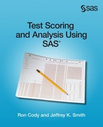 Test Scoring and Analysis Using SAS 