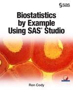 Chapter 2: SAS Studio Tasks