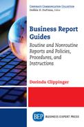 Business Report Guides by Dr. Dorinda Clippinger