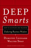 Cover image for Deep Smarts: How to Cultivate and Transfer Enduring Business Wisdom