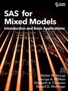 Cover image for SAS for Mixed Models