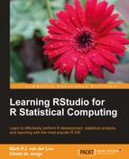 Learning RStudio for R Statistical Computing 
