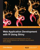 Cover image for Web Application Development with R Using Shiny
