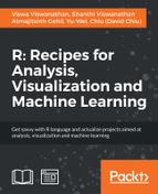 Cover image for R: Recipes for Analysis, Visualization and Machine Learning