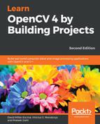 Cover image for Learn OpenCV 4 by Building Projects - Second Edition