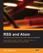 RSS and Atom 