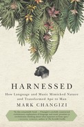 Cover image for Harnessed: How Language and Music Mimicked Nature and Transformed Ape to Man