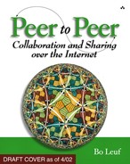 Cover image for Peer to Peer: Collaboration and Sharing over the Internet