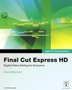 Apple Pro Training Series Final Cut Express HD 