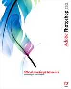 Adobe® Photoshop® CS2 Official JavaScript Reference 