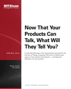 Now That Your Products Can Talk, What Will They Tell You? 