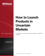 Cover image for How to Launch Products in Uncertain Markets