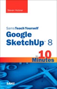 Cover image for Sams Teach Yourself Google SketchUp 8 in 10 Minutes