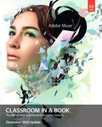 Adobe® Muse™ Classroom in a Book® - December 2012 Update 