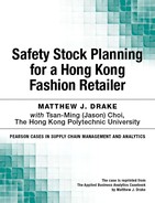 Cover image for Safety Stock Planning for a Hong Kong Fashion Retailer