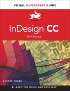 Cover image for InDesign CC: Visual QuickStart Guide (2014 release)