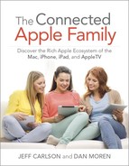 Cover image for The Connected Apple Family: Discover the Rich Apple Ecosystem of the Mac, iPhone, iPad, and AppleTV
