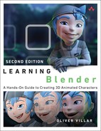 Learning Blender: A Hands-On Guide to Creating 3D Animated Character= s, Second Edition 