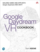 Cover image for Google Daydream VR Cookbook: Building Games and Apps with Google Daydream and Unity, First Edition