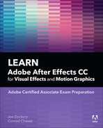 Cover image for Learn Adobe After Effects CC for Visual Effects and Motion Graphics, First Edition