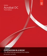 Adobe Acrobat DC Classroom in a Book, Third Edition by Lisa Fridsma, Brie Gyncild