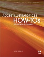 Cover image for Adobe Illustrator CS4 How-Tos: 100 Essential Techniques