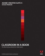 Adobe Creative Suite 4 Design Premium Classroom in a Book 