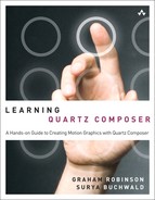 Cover image for Learning Quartz Composer: A Hands-On Guide to Creating Motion Graphics with Quartz Composer