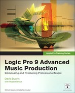 Cover image for Apple Pro Training Series: Logic Pro 9 Advanced Music Production