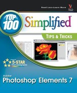 Photoshop® Elements 7: Top 100 Simplified® Tips & Tricks 