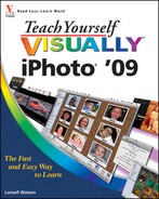 Teach Yourself VISUALLY™ iPhoto® '09 
