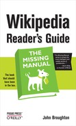 Cover image for Wikipedia Reader's Guide: The Missing Manual