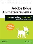 Cover image for Adobe Edge Animate Preview 7: The Missing Manual